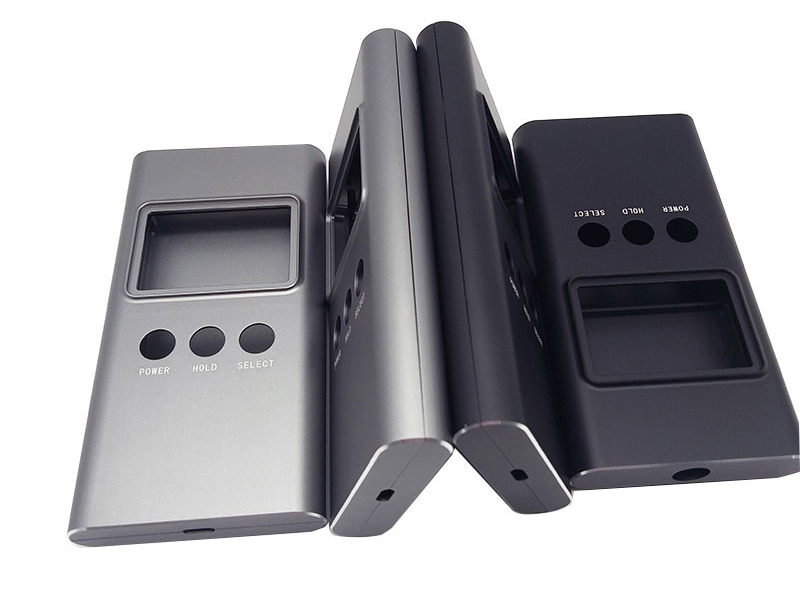 Precision electronic enclosure with premium cosmetic surface finishing for consumer electronics