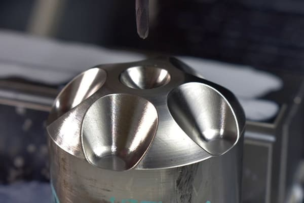 Grade 5 titanium Ti-6Al-4V precision 5-axis CNC machined components for aerospace medical and high-performance industrial applications