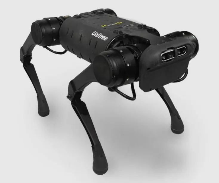 Rapid prototyping for robotics applications featuring CNC machined quadruped robot components, actuator housings, structural frames, and functional prototype parts for robotic system development and engineering validation.